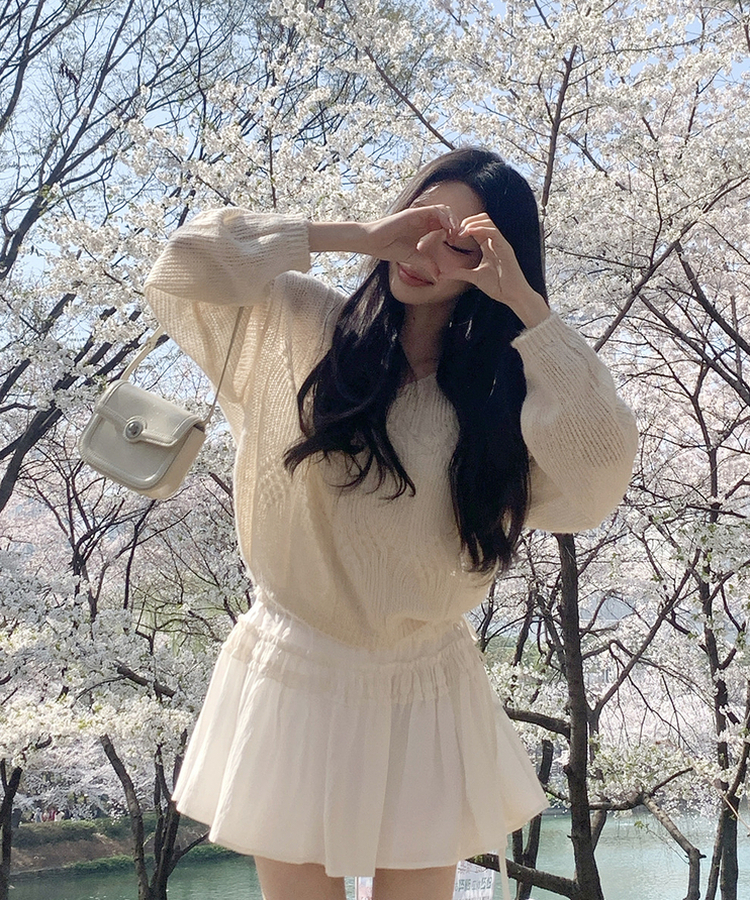 ボタニックニット LIGHT BEIGE