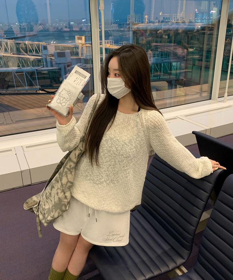 サマーラグランニット IVORY