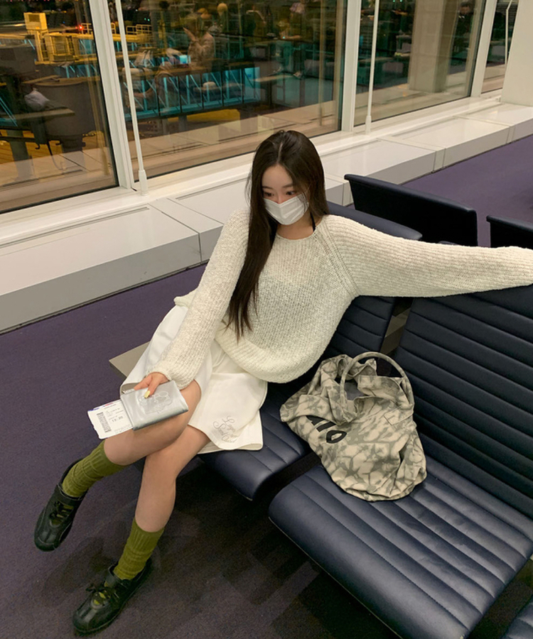 サマーラグランニット IVORY