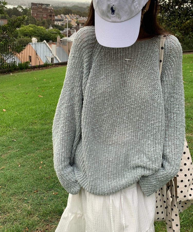 サマーラグランニット MINT