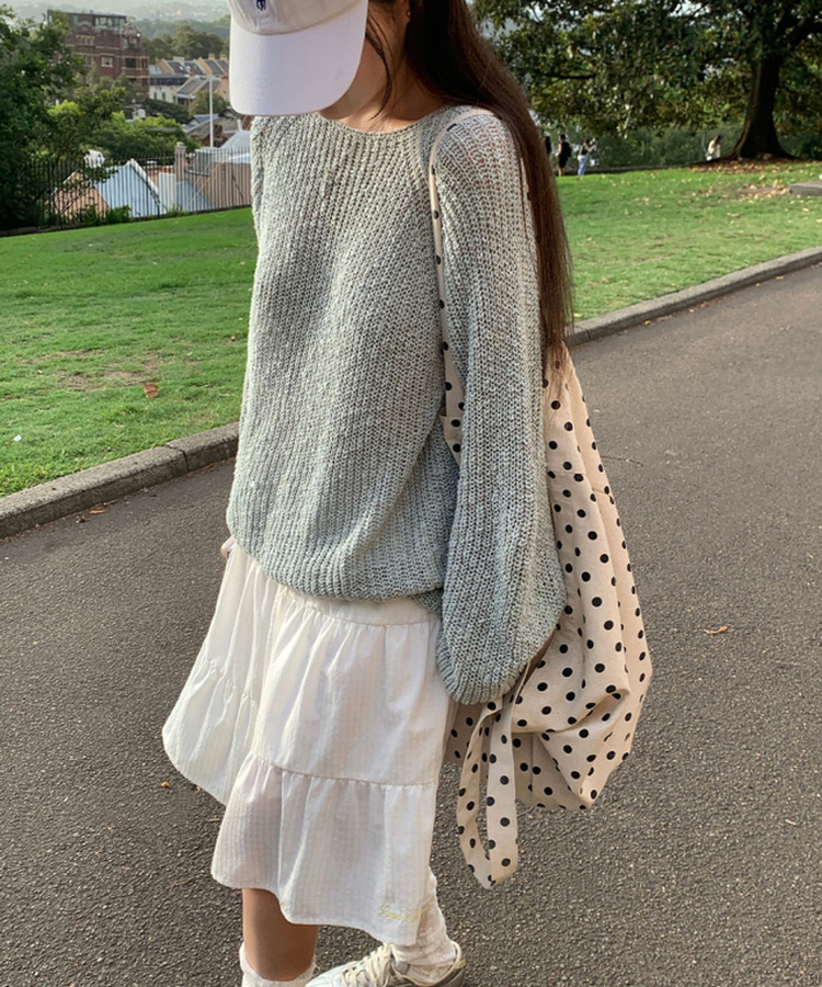 サマーラグランニット MINT