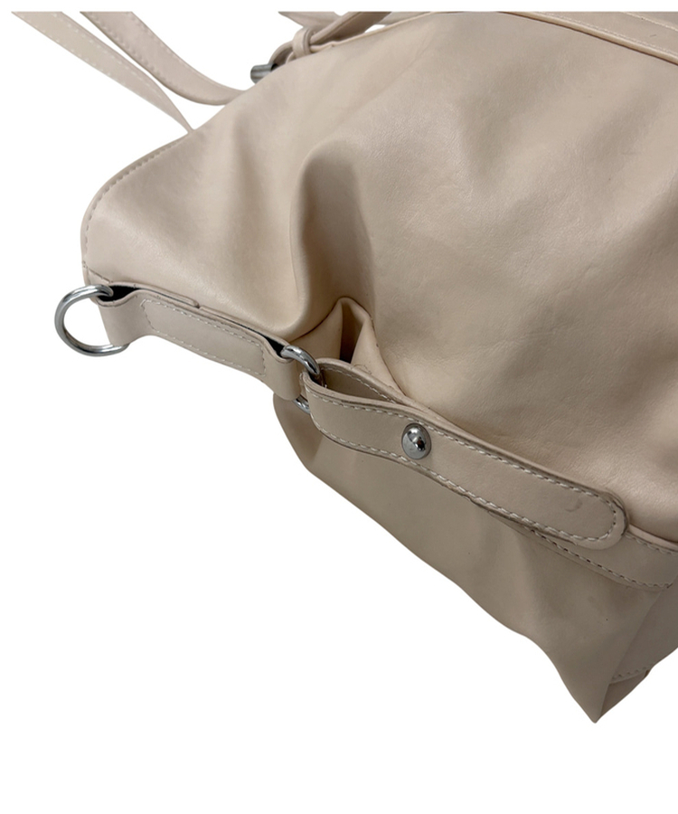 【キーリング付き】ビンテージレザーショルダーバッグ