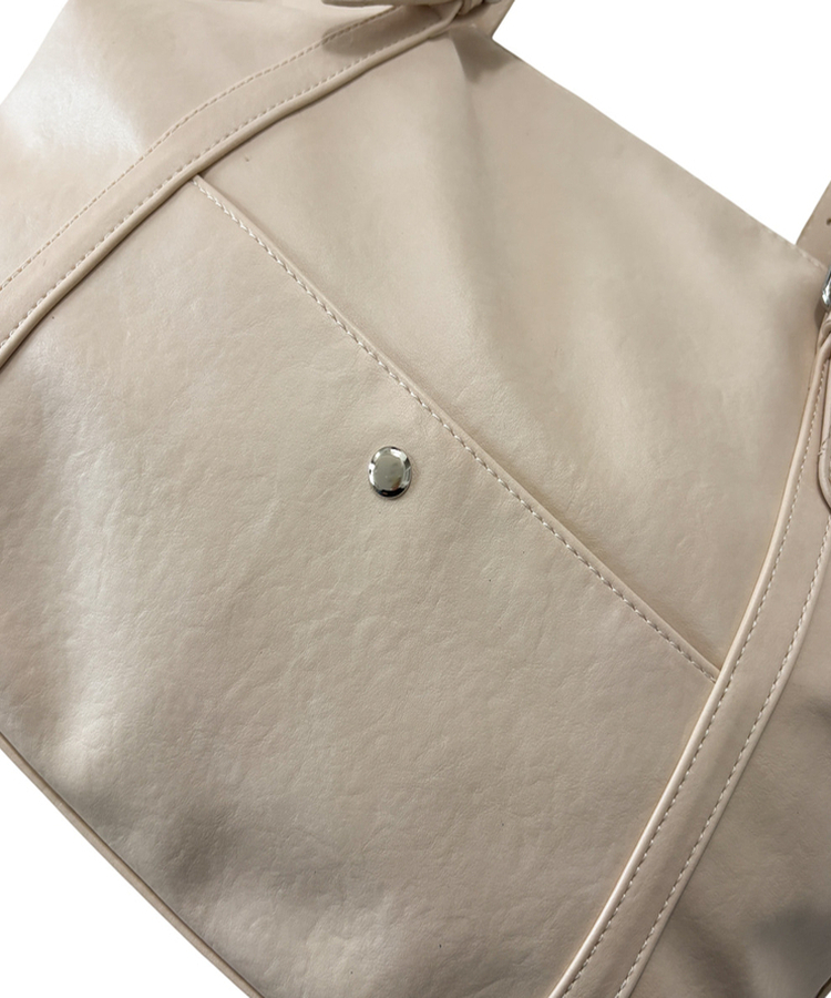 【キーリング付き】ビンテージレザーショルダーバッグ