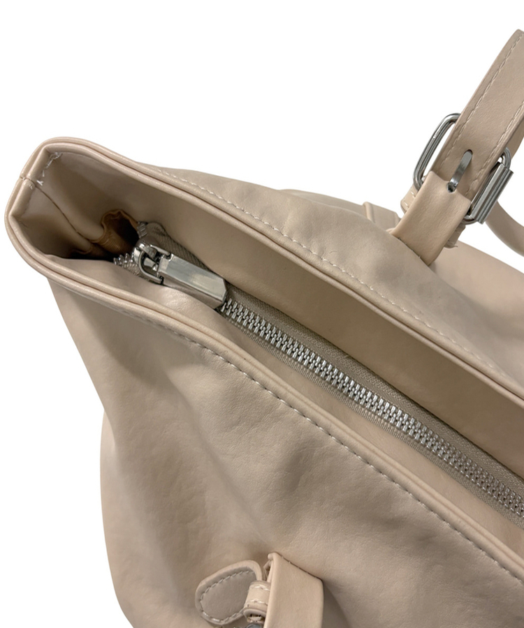 【キーリング付き】ビンテージレザーショルダーバッグ