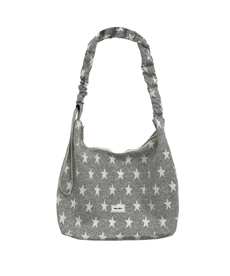 パッチストリングクロスショルダーバッグ(6color)