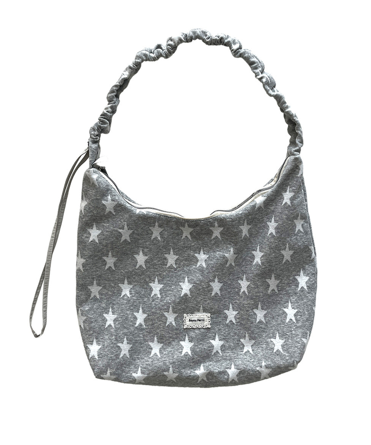 パッチストリングクロスショルダーバッグ(6color)