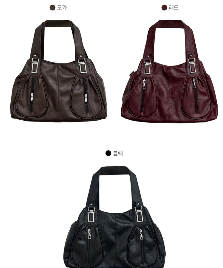 ビンテージレザーショルダーバッグ(7color)