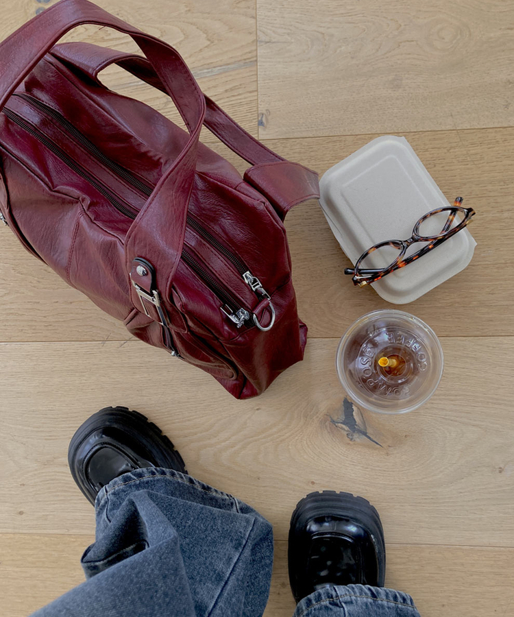 ビンテージレザーショルダーバッグ(7color)