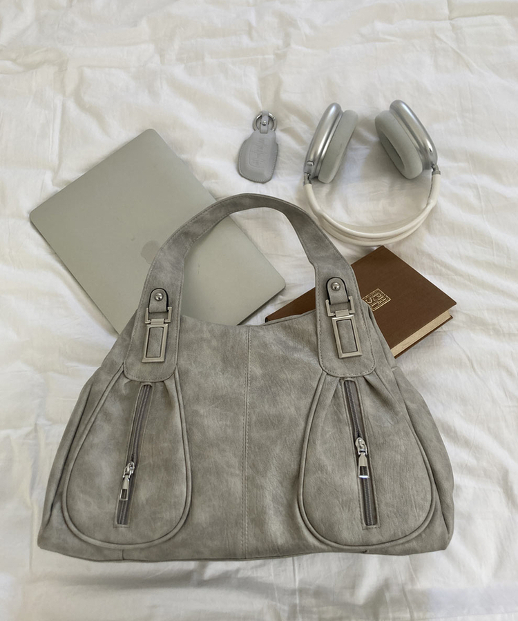 ビンテージレザーショルダーバッグ(7color)