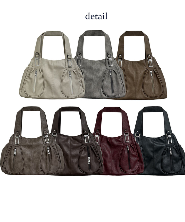 ビンテージレザーショルダーバッグ(7color)