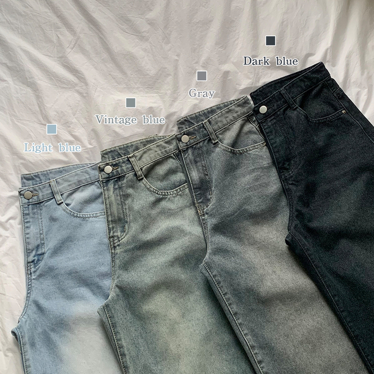 【丈別】人生ワイドビンテージデニムパンツ