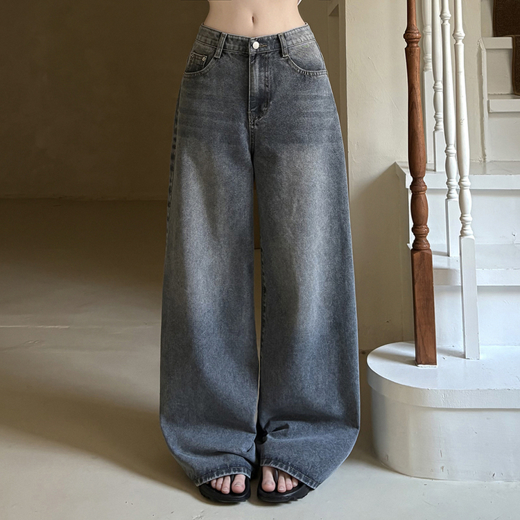 【丈別】人生ワイドビンテージデニムパンツ VINTAGE BLUE