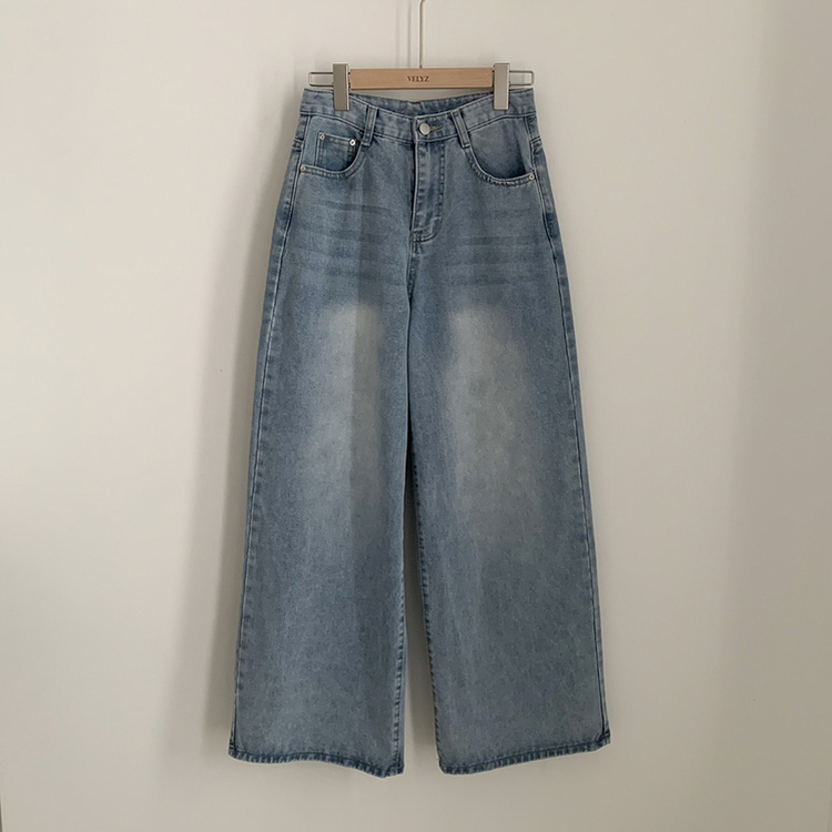 【丈別】人生ワイドビンテージデニムパンツ