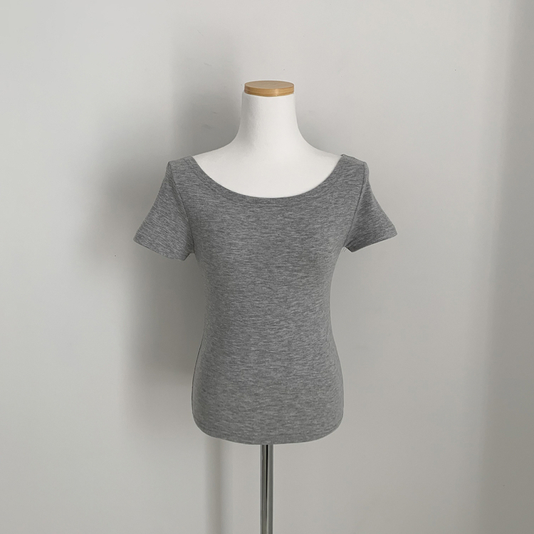 ウエストシャーリングレイヤード半袖Tシャツ(6color)