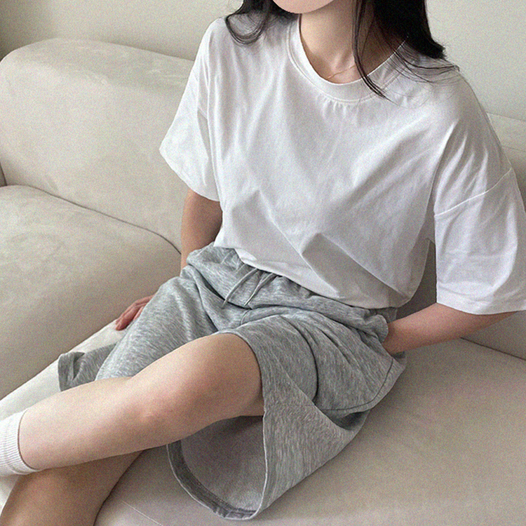 バミューダバンディングトレーニングパンツ MELANGE