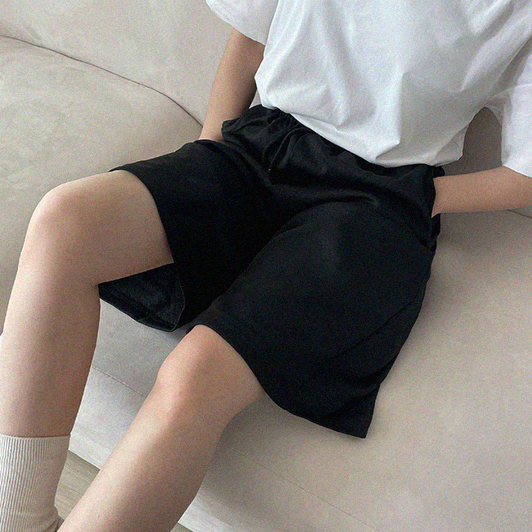 バミューダバンディングトレーニングパンツ BLACK