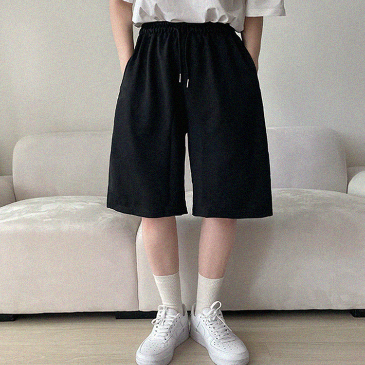 バミューダバンディングトレーニングパンツ BLACK