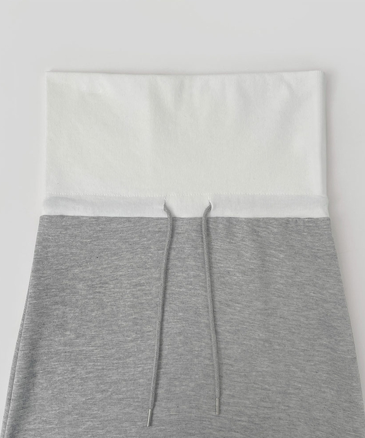 ホールドロウライズバンドロングスカート