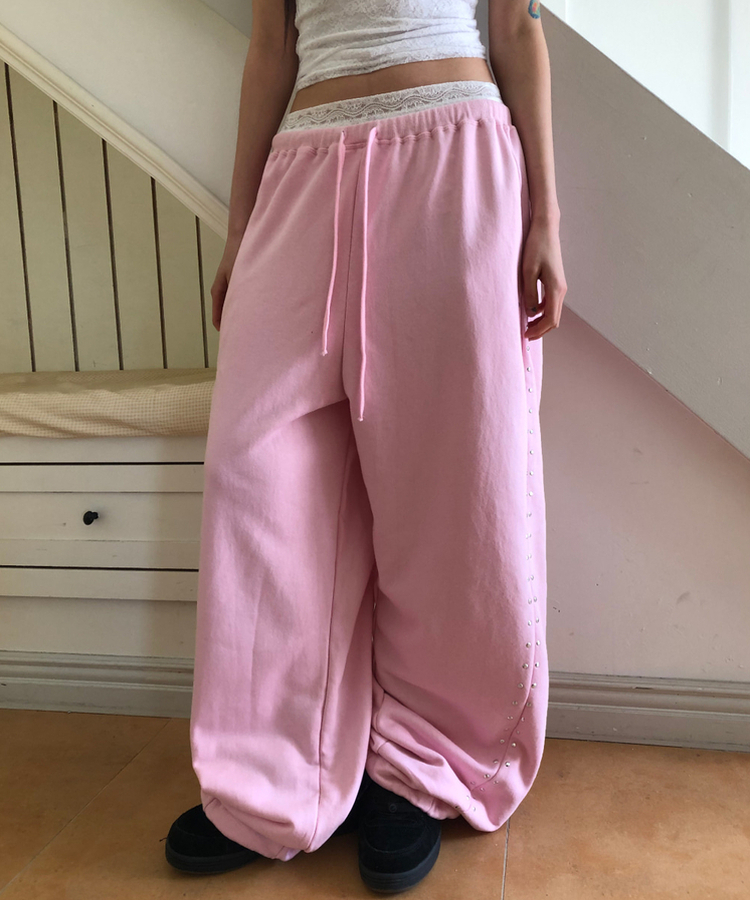 フラワーレイヤードショートパンツ IVORY