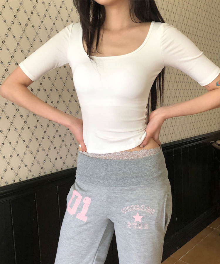 フラワーレイヤードショートパンツ MELANGE