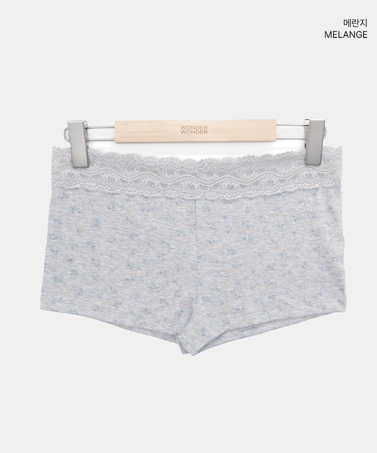 フラワーレイヤードショートパンツ