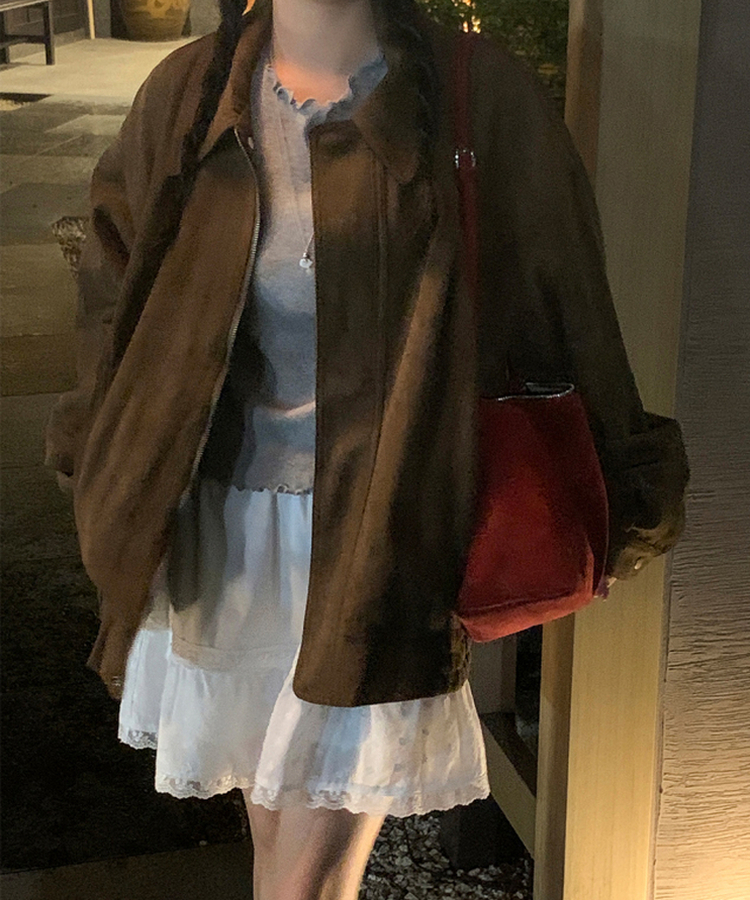 トリミング長袖Tシャツ(6color) MELANGE