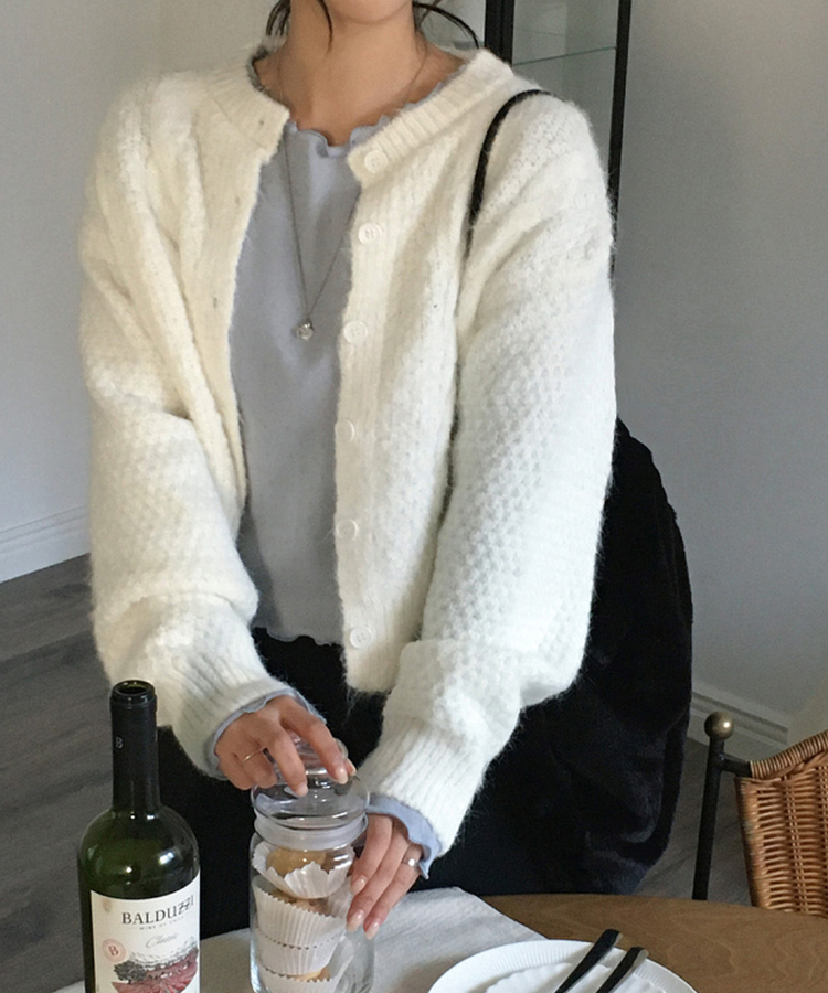 トリミング長袖Tシャツ(6color) GREY