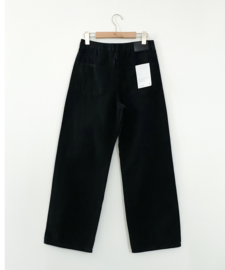 コットンストレートパンツ