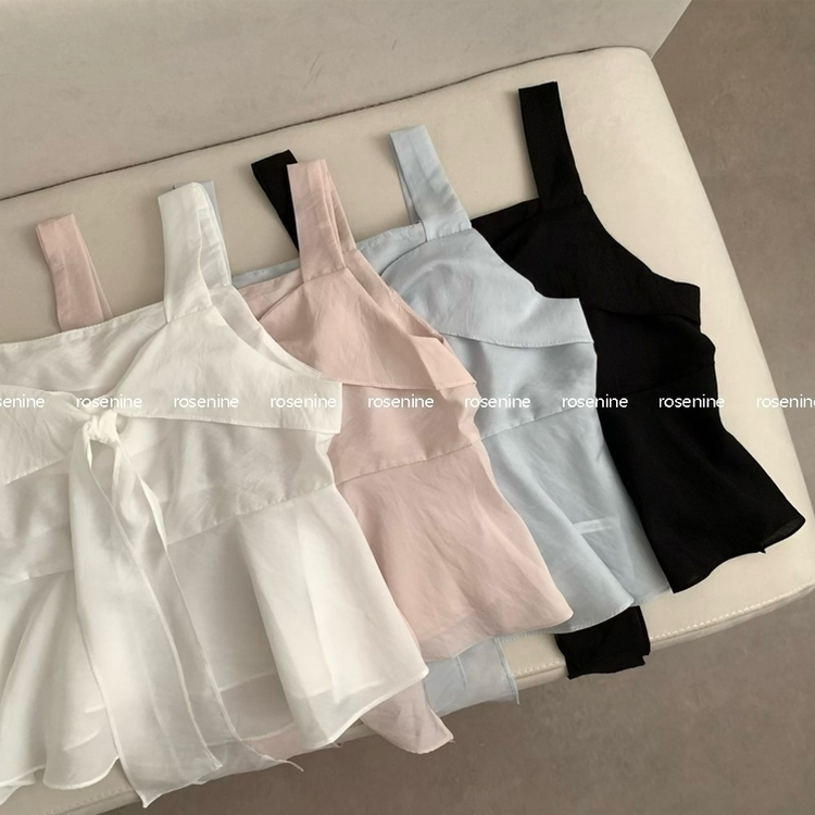 フレアリボンキャミブラウス