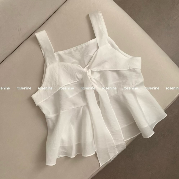 フレアリボンキャミブラウス