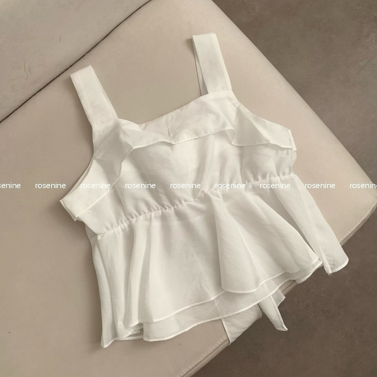 フレアリボンキャミブラウス