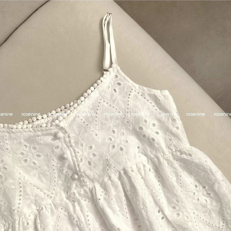 レースストラップキャミソールブラウス