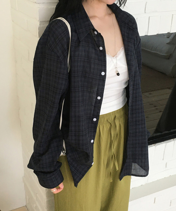 バンディングストレートパンツ OLIVE