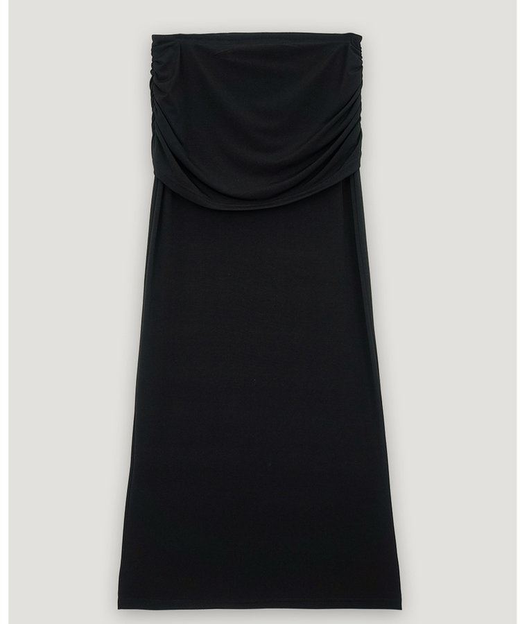 ホールディングバンドマキシロングスカート