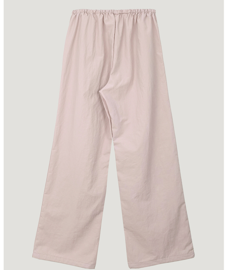 ナイロンワイドバンディングパンツ(6color)