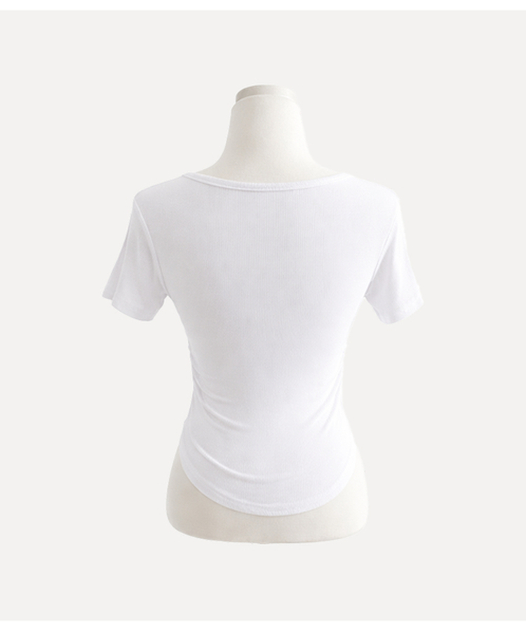 クロップ半袖Tシャツ(5color)