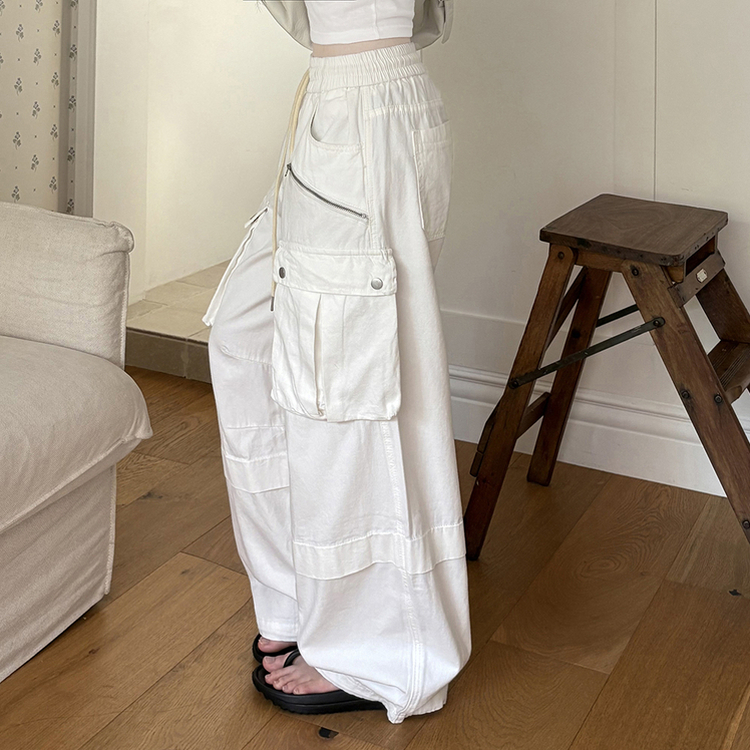 カーゴバルーンロングパンツ IVORY