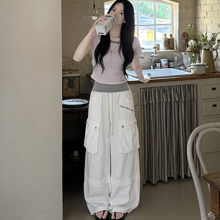 カーゴバルーンロングパンツ IVORY