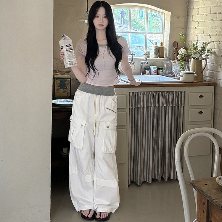 カーゴバルーンロングパンツ IVORY