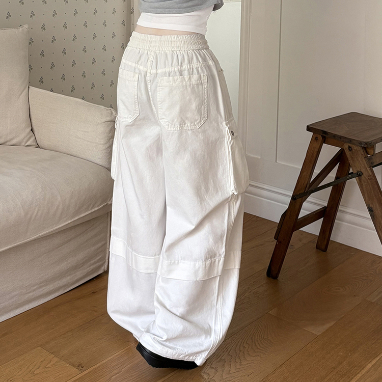 カーゴバルーンロングパンツ IVORY