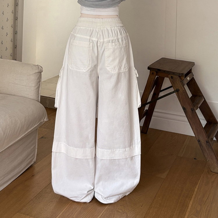 カーゴバルーンロングパンツ IVORY