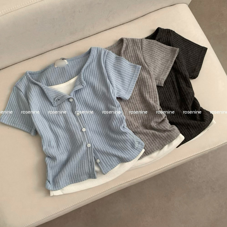 レイヤード半袖Tシャツ