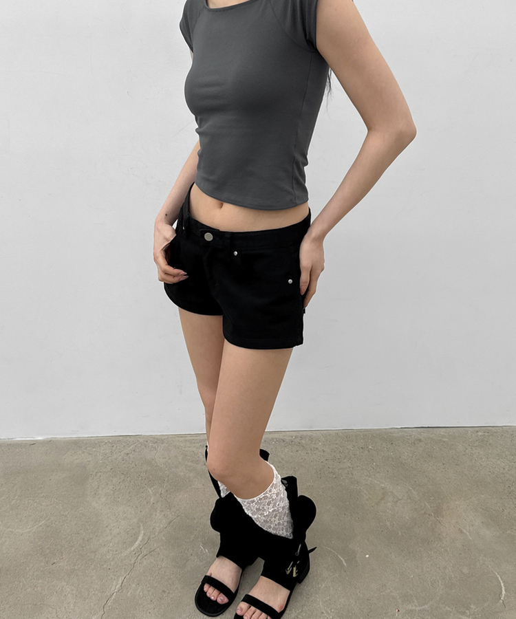 レースレッグウォーマー IVORY