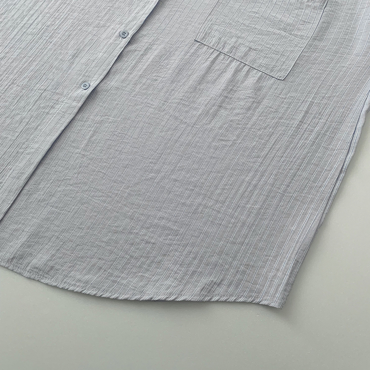 オーバーフィットストライプシャツ(5color)