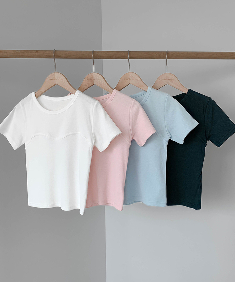 デイリーラウンド半袖Tシャツ