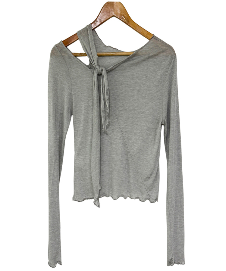 リボンスリムTシャツ