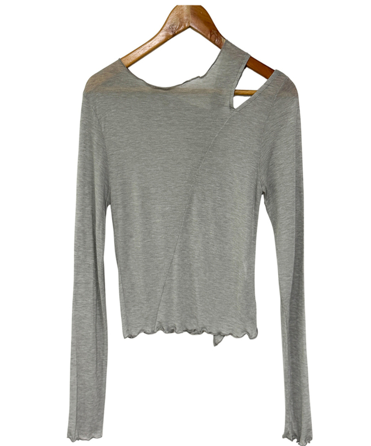 リボンスリムTシャツ