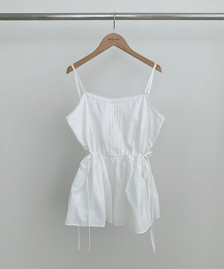 スクエアネックシアリングフレアミニワンピース