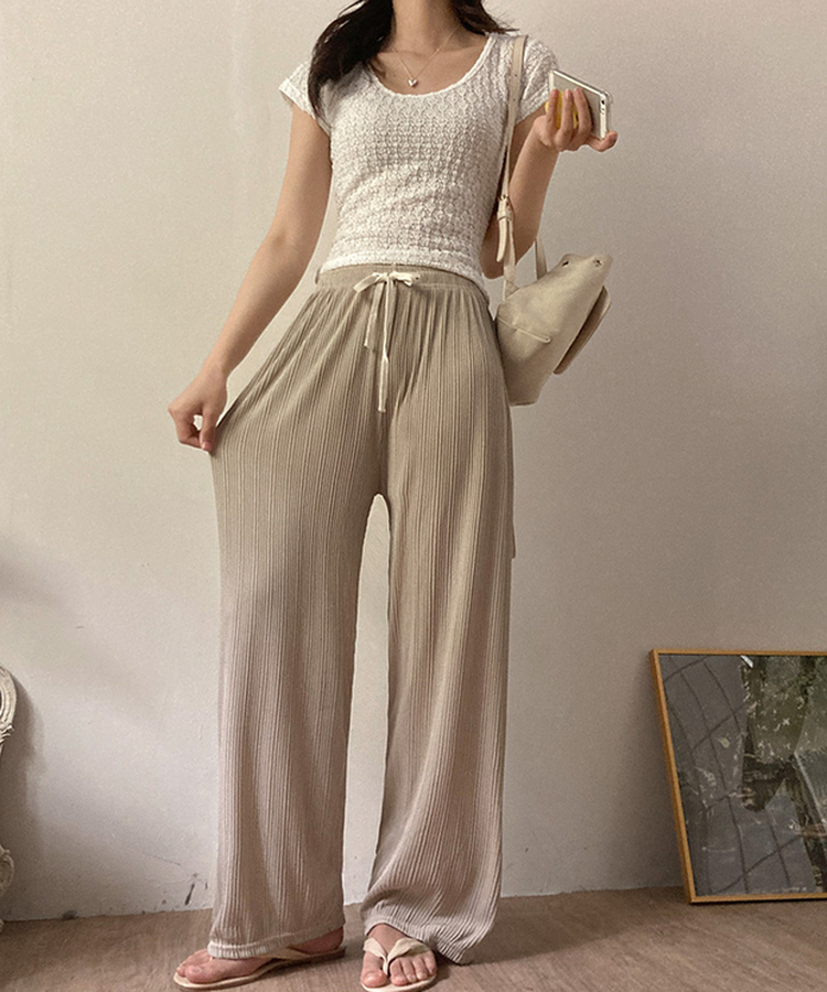 ストレッチデイリーパンツ(6color) BEIGE