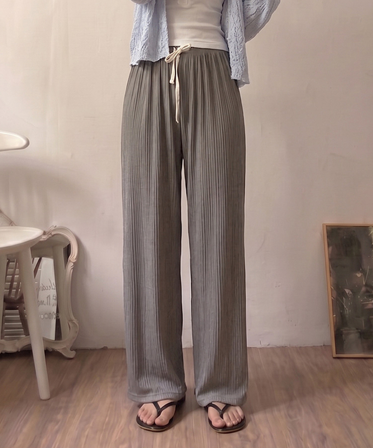 ストレッチデイリーパンツ(6color) GREY